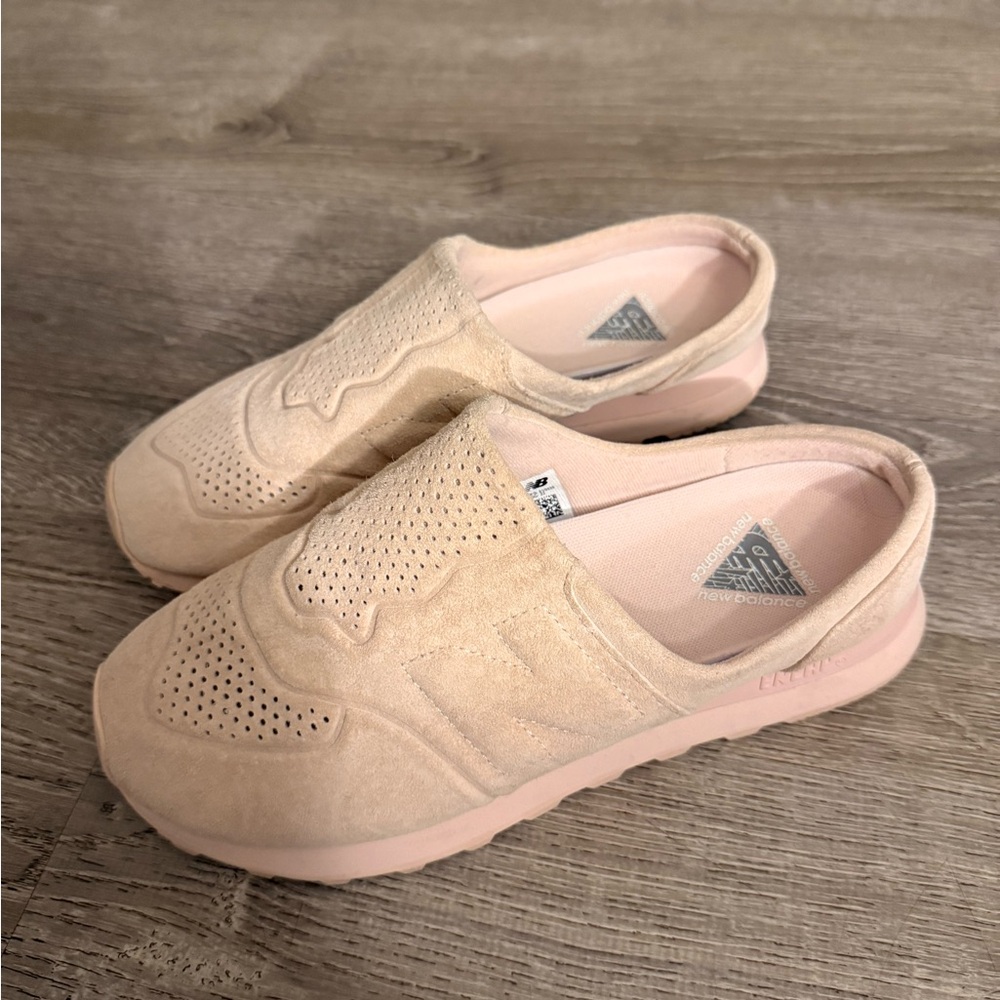 New Balance Soft Pink Slip-On Shoes